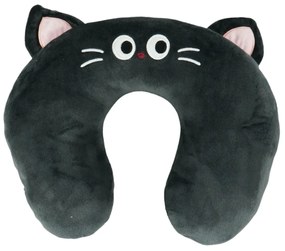 Perna de calatorie TRAVEL FRIENDS 33x25 cm plusata - mai multe culori Culoare: Negru