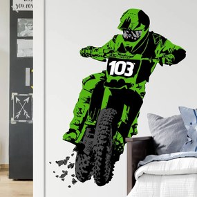 INSPIO Autocolant de perete - Motocross