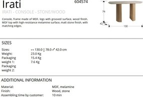 Consola design lux Irati