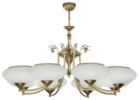 Candelabru 8 brate design clasic realizat manual CASAMIA