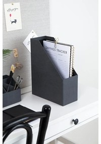 Organizator pentru documente din carton Estelle Canvas Paper Laminate – Bigso