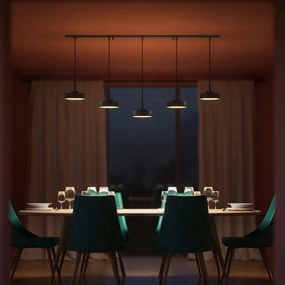 Lustra cu 5 pendule din alama Elegant Design