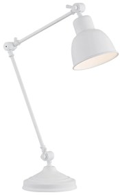 Veioza / Lampa reglabila stil industial EUFRAT alba