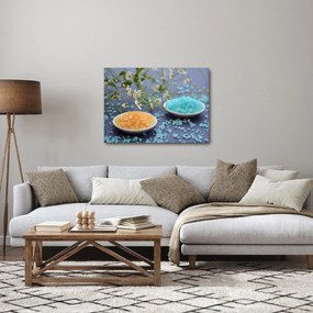 Tablou cu sarea de mare colorată (70x50 cm)