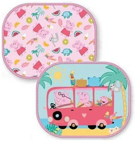 Purcelușa Peppa Parasolar de călătorie pentru fereastră, set de 2