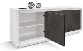 COMODA INDUSTRY - LEMN RUSTIC - 140 cm / 50 cm / H 80 cm
