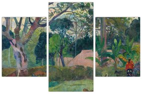 Tablou - Paul Gauguin, Te raau rahi (The Big Tree), reproducere (90x60 cm)
