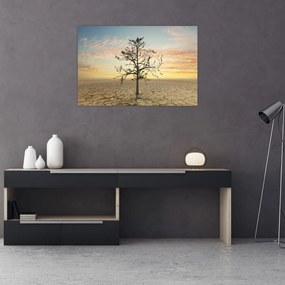 Tablou - Copac în deșert (90x60 cm)