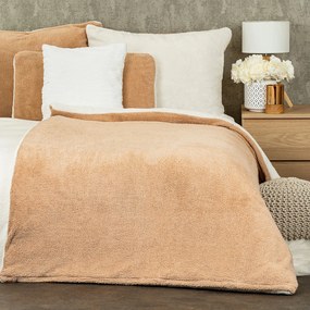 Lenjerie de pat 4Home Teddy bej , 140 x 200 cm, 70x 90 cm