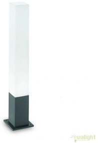 Stalp modern de exterior cu protectie IP44 EDO OUTDOOR PT1 SQUARE antracit 135762