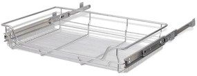 Cosuri din sarma retractabile, 2 buc., argintiu, 800 mm Argintiu, 800 mm