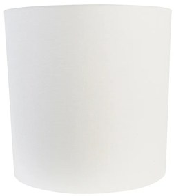 Abajur din stofă alb | 40/40/40