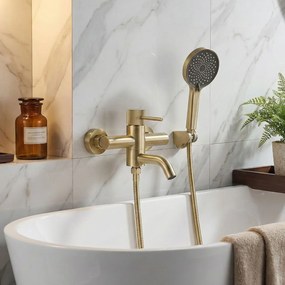 Baterie pentru cada Rea Lungo Stripe Gold Brush