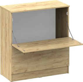 Dulap pentru perne şi plapume, stejar artizanal, BETTY 2 BE-02-040