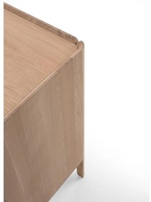 Comodă în culoare naturală din lemn de stejar 220x85x42 cm Dvor – Gazzda