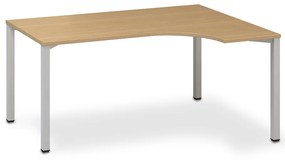 Birou ergonomic ProOffice B 180 x 120 cm, dreapta, fag