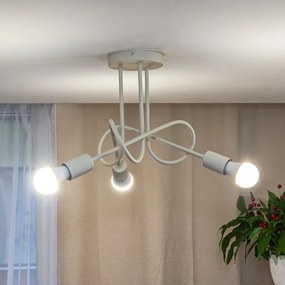 Plafonieră OXFORD 3xE27/15W/230V crem