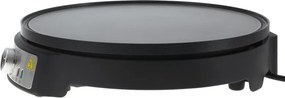 Aparat pentru clătite Adler AD 3093, 1600W, 30 cm, Ustensile incluse, Negru/Inox