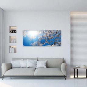 Tablou - Flori de cireș (120x50 cm)