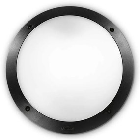 Aplica de perete pt. exterior, diam.30cm, IP66, POLAR-1 AP1 NERO