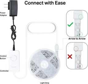 TP-Link - Bandă LED RGBW dimabilă 5 m LED/13W/230V Wi-Fi
