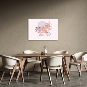 Tablou pe sticlă - Minimalism violet N⁰3 (70x50 cm)