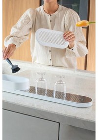 Suport pentru accesorii de spălat alb din plastic SinkStyle – Brabantia
