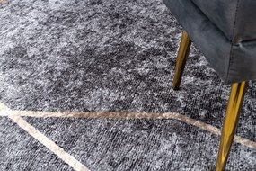 MIRO 51233.809 covor lavabil Geometric anti-alunecare - gri - SECUNDAR-COTATI PRODUSUL