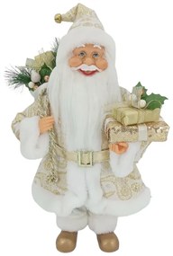 Decorațiune de Crăciun Moș Nicolae Auriu 40cm