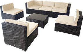 Set mobilier de grădină colțar Avenberg CASA