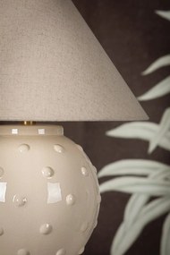 Veioza LUX, Ceramica Ivory, Tesatura In, ANNABELLE