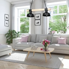 Lustră pe lanț FARO 2xE27/60W/230V