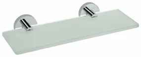 Raft de sticlă SAPHO XS601 X-Steel 60 cm, oțelinoxidabil periat
