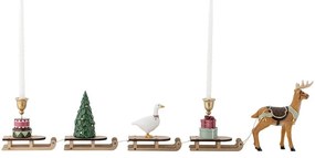 Sfeșnic din polirășină cu model de Crăciun Dasher – Bloomingville