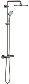 Coloana dus cu baterie si termostat Grohe Euphoria 310, antracit (hard graphite)