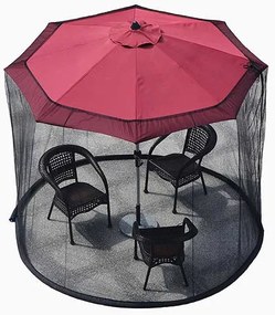 Plasa anti-tantari pentru umbrela de soare