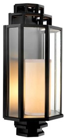 Aplica design LUX din metal finisaj negru Monticello 111900 HZ