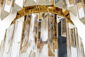 Aplica de perete, Cristale de Sticla, Glamour Wall Gold