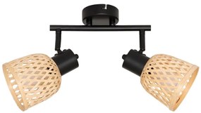 Atmosphera - Spot LIO, 2xE14/25W/230V, bambus