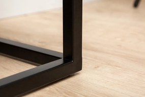 Bancheta tapitata Petit Beaute 110cm, catifea gri argintiu