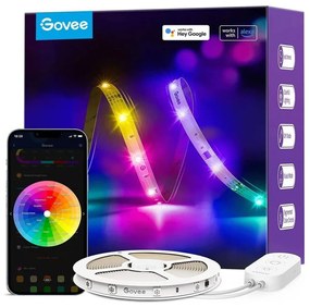 Bandă LED Govee Wi-Fi RGBIC PRO Smart 10m