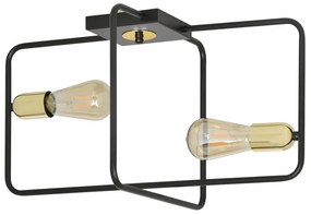 Lustra Plafon Savo 2 Black 353/2 Emibig Lighting, Modern, E27, Polonia