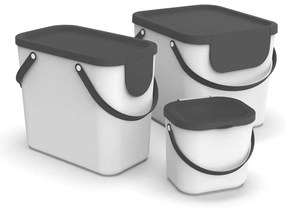 Coș de gunoi pentru deșeuri sortate din plastic reciclat 40 L Albula - Rotho