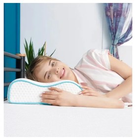 Pernă anatomică cu umplutură de spumă cu memorie 42x61,5 cm – Mila Home