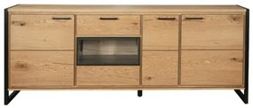 Bufet 4 Usi Si 1 Sertar Soho Oak, 203 Cm