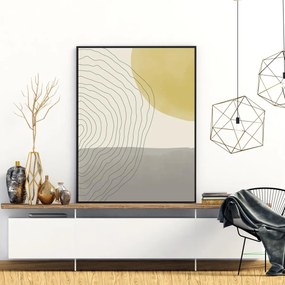 Poster - Abstracție pictată (A4)