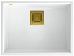 Chiuveta din granit DAVID 50 alb