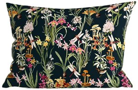 Husa decorativa pentru perna MYSTIC GARDEN 50x70 cm, verde inchis