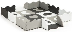 Covor puzzle din spumă cu gard 25 de piese