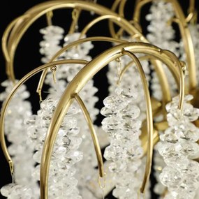 Candelabru living ciucuri de cristal by Anzazo